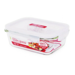 Lock and Lock Oven Glass Rectangular 630 ml, LLG428