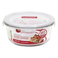 Lock and Lock Borosilicate Oven Glass Airtight Food Storage Container 950 ml,LLG861