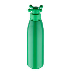 Benetton Home, Single Wall Water Bottle 750ML SS Green W/ Tap LID Rainbow Be, BE-0810-GR-HU