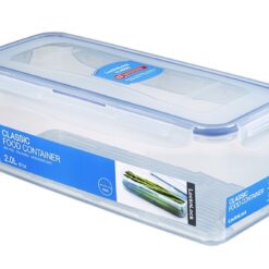Lock&Lock Rectangular Tall Food Container 2L (Tray), HPL844