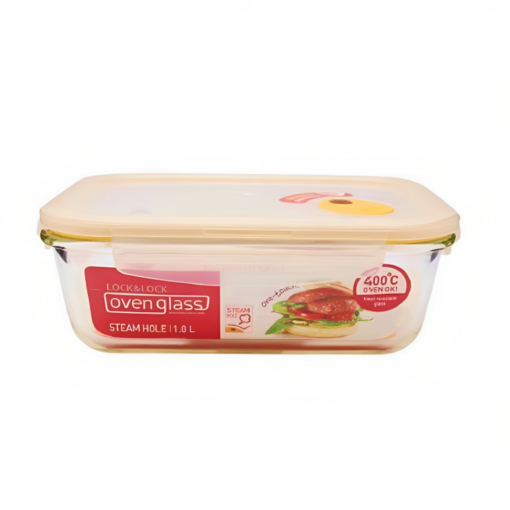 Lock&Lock Ovenglass Euro Steam Hole Rectangular 2L, LLG455T