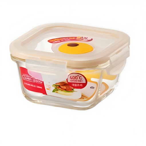Lock&Lock Ovenglass Euro Steam Hole Square 300ML, LLG205T