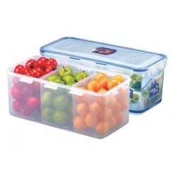 Lock&Lock Rectangular Food Container 3.4L W/Divider