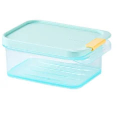 LocknLock Freezer Fit Container Rectangle 450ml – BPA-Free, Microwave & Dishwasher Safe HFL101