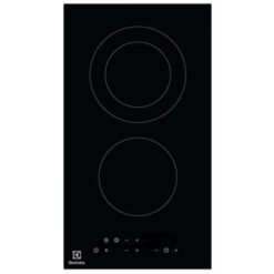 Electrolux 30cm UltimateTaste 300 built-in ceramic hob with 2 cooking zones LHR3233CK