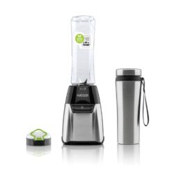 Blender HAEGER Sports Stainless Steel – 350W, TRITAN 600ml Cup, INOX Thermal Bottle LQ-350.008A