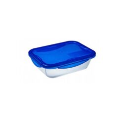 Pyrex Cook & Go Glass Rectangular dish with lid, 1.7L (200423)