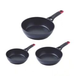 Pyrex Optima Set of 3 Frying Pans 20 + 24 + 28 cm (289418)