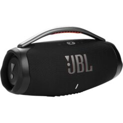 JBL Boombox 3 Black Portable Bluetooth Speaker with Massive Sound, Deepest Bass, IPX7 Waterproof