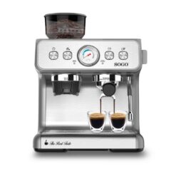 SOGO ESPRESSO MACHINE -2,8L-15 BAR-1350/1550W SS-5690
