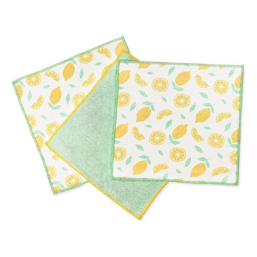 Full Circle All-Purpose Recycled Microfiber Cloths Set of 3