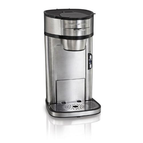 Hamilton Beach The Scoop® Single-Serve Coffee Maker, Stainless