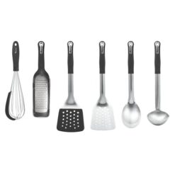 MASTERPRO FOODIES' COLLECTION 6PC KITCHEN TOOLS SET S/S